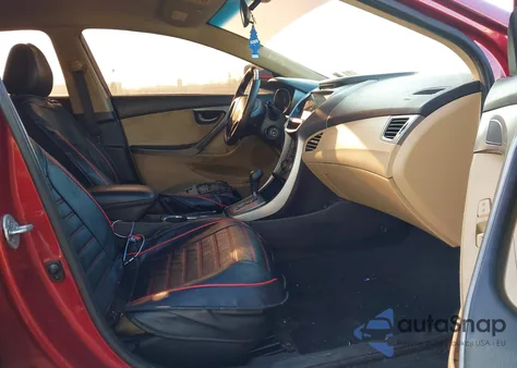 2013 Hyundai Elantra Gls из США, поврежденный, VIN 5NPDH4AE4DH394896